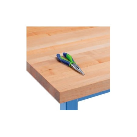 JOHN BOOS & CO Global Industrial„¢ Workbench Top, Maple Butcher Block Square Edge, 72"W x 30"D x 1-3/4" Thick IST013-O
